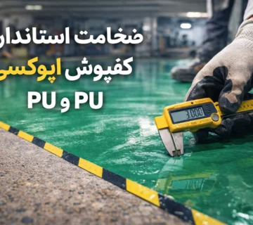 ضخامت استاندارد کفپوش اپوکسی