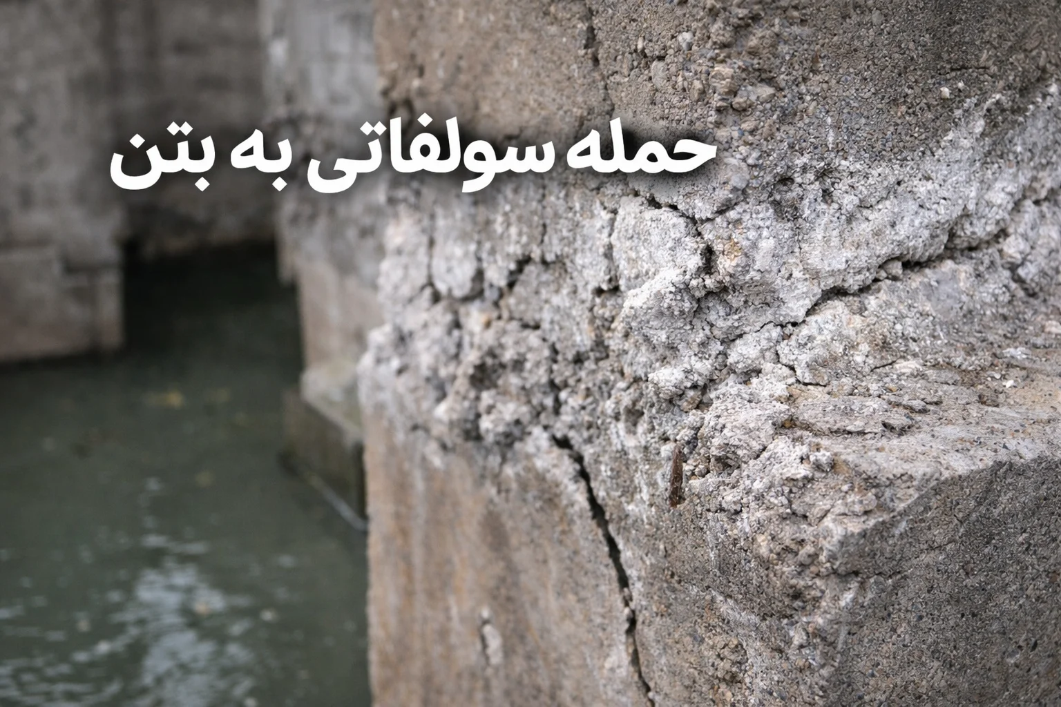 حمله سولفاتی به بتن